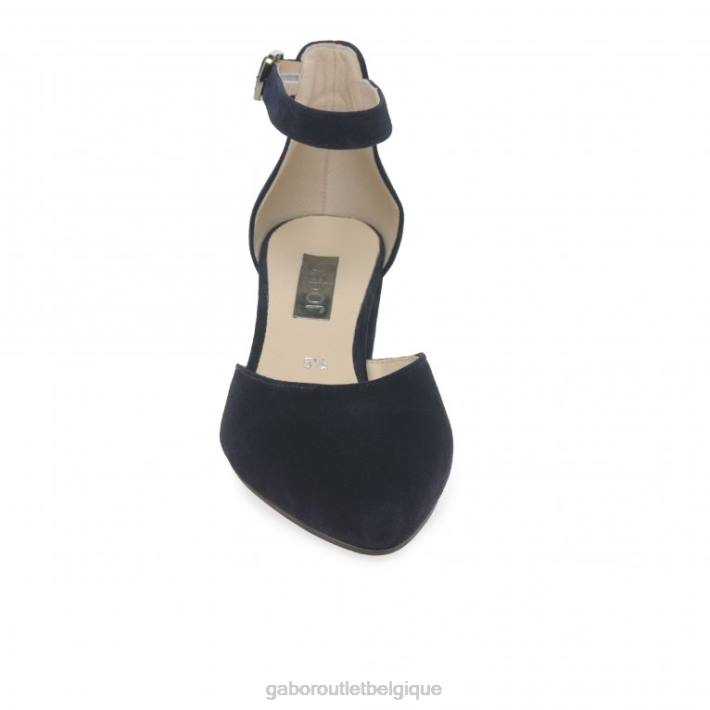 daim atlantique chaussure TFD860 Gabor femmes chaussures de gala ouvertes