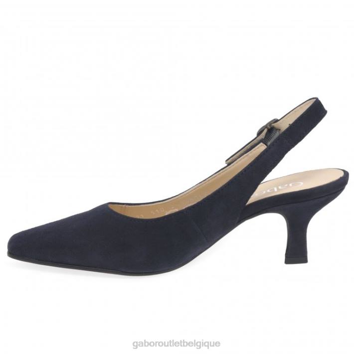 daim atlantique chaussure TFD863 Gabor femmes escarpins lindy