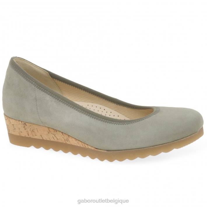 daim chaussure TFD8316 Gabor femmes chaussures à talons compensés epworth