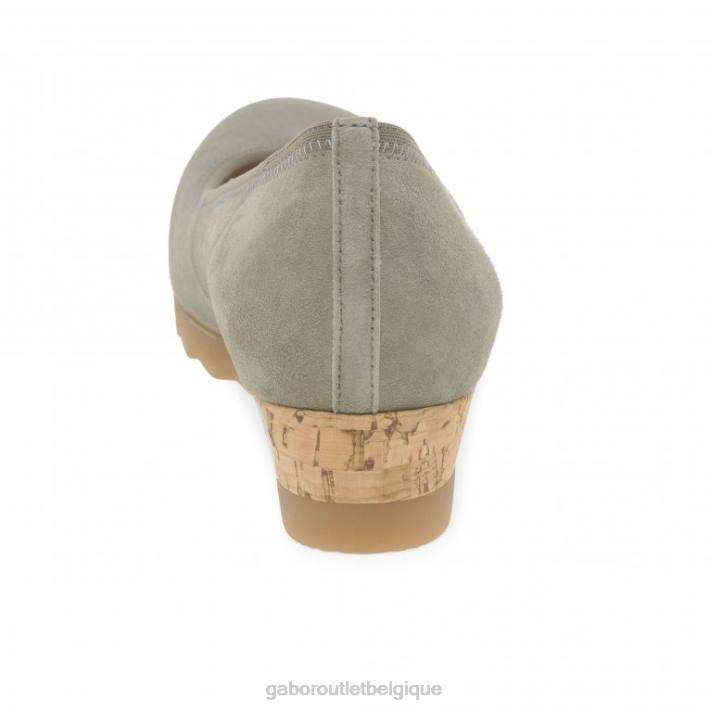 daim chaussure TFD8316 Gabor femmes chaussures à talons compensés epworth