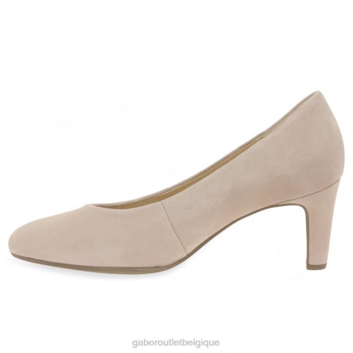 daim rouge chaussure TFD836 Gabor femmes escarpins edina