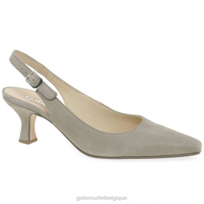 daim visone chaussure TFD862 Gabor femmes escarpins lindy