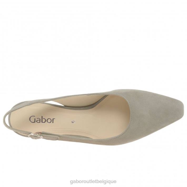 daim visone chaussure TFD862 Gabor femmes escarpins lindy