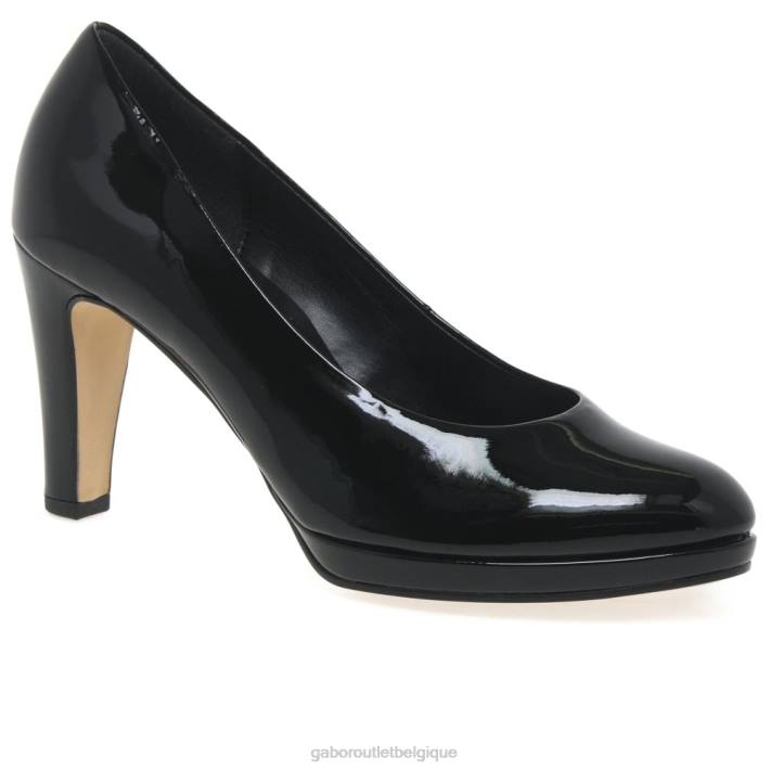 noir chaussure TFD859 Gabor femmes splendides escarpins à talons hauts