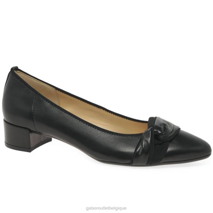 noir chaussure TFD873 Gabor femmes escarpins prince