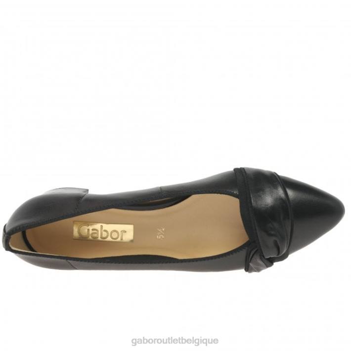 noir chaussure TFD873 Gabor femmes escarpins prince