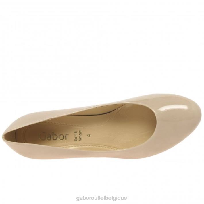 sable brevet hi tec chaussure TFD849 Gabor femmes escarpins nesta ii