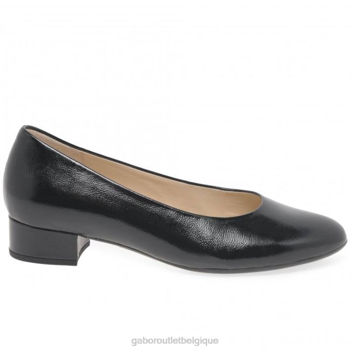 vernis noir 2 chaussure TFD864 Gabor femmes développer des escarpins