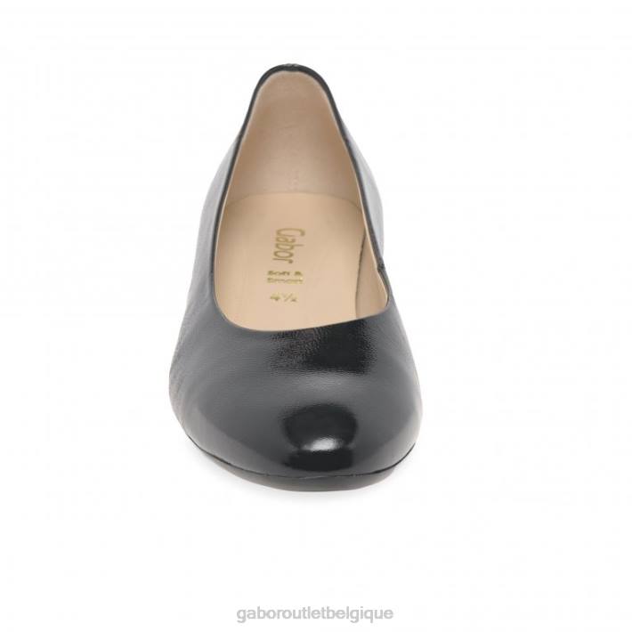 vernis noir 2 chaussure TFD864 Gabor femmes développer des escarpins