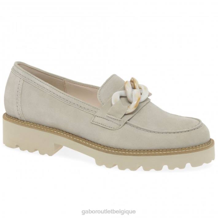 lin suède chaussure TFD8323 Gabor femmes mocassins marguerites
