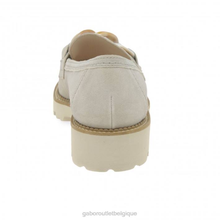 lin suède chaussure TFD8323 Gabor femmes mocassins marguerites