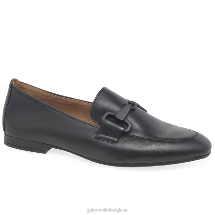 noir chaussure TFD885 Gabor femmes mocassins jangle