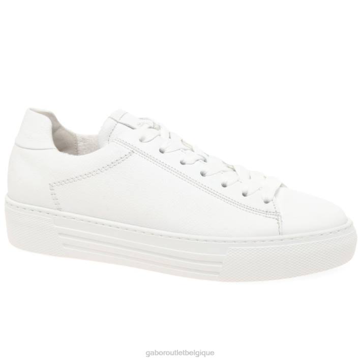 blanc chaussure TFD8139 Gabor femmes baskets camrose