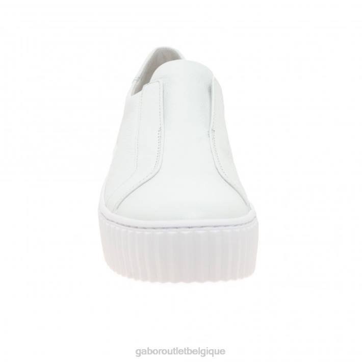 blanc chaussure TFD8148 Gabor femmes baskets Debra