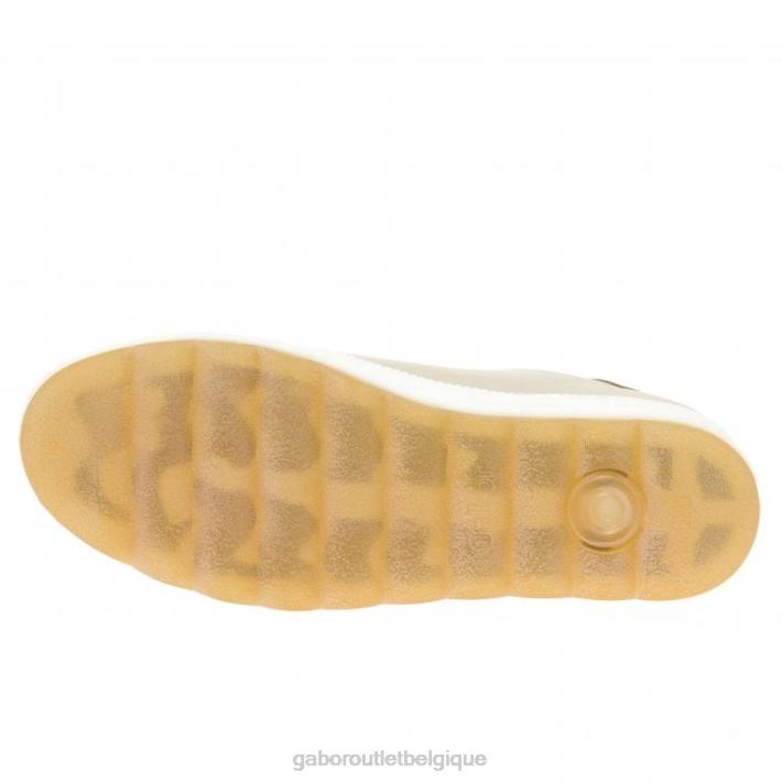 ivoire/muscle chaussure TFD8134 Gabor femmes baskets décontractées étanches