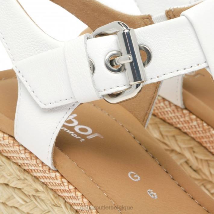 blanc chaussure TFD8164 Gabor femmes sandales modernes karen