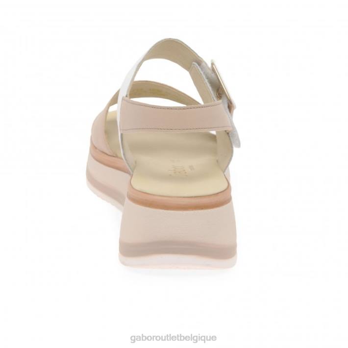 rose/blanc chaussure TFD8160 Gabor femmes sandales aviemore