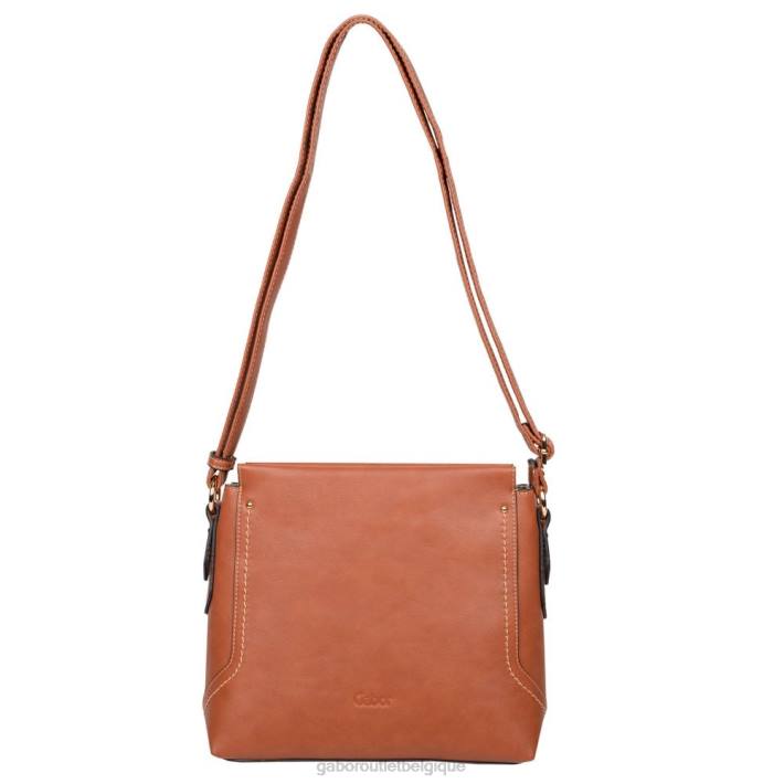 Cognac accessoires TFD8312 Gabor femmes sac à main messager sarda