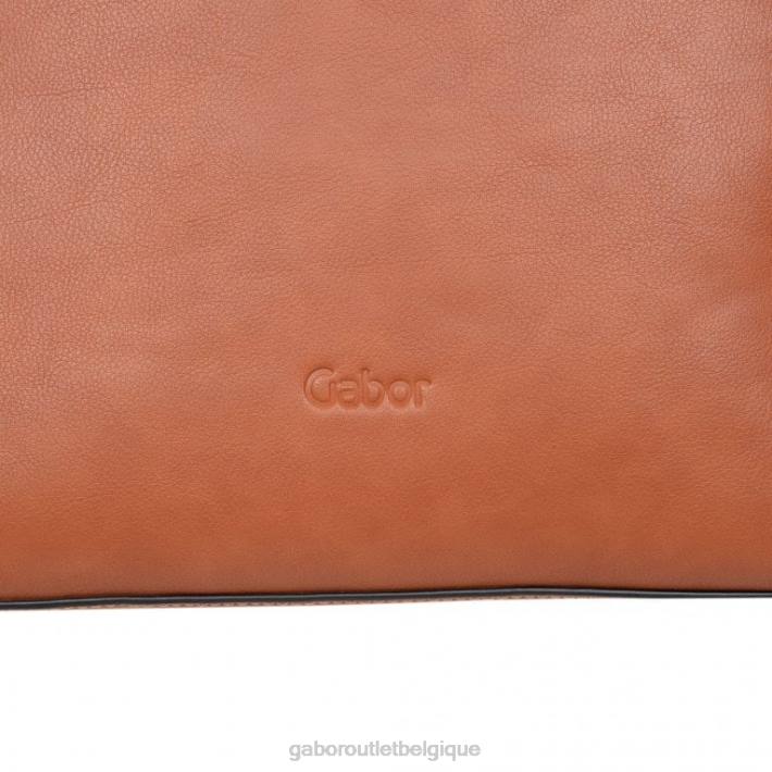 Cognac accessoires TFD8312 Gabor femmes sac à main messager sarda
