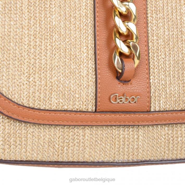 cognac mélangé accessoires TFD8307 Gabor femmes sac à main sacoche Manu
