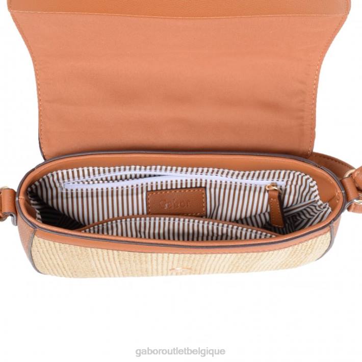 cognac mélangé accessoires TFD8307 Gabor femmes sac à main sacoche Manu