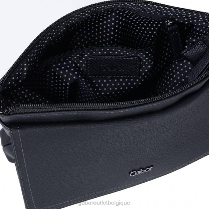 impression noire accessoires TFD8309 Gabor femmes sac à main messager dina